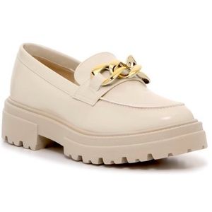 Steve Madden Loafers in Bone White